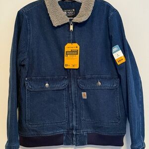 Women’s Carhartt Sherpa Lined Denim Jacket